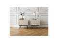 Kasha - Lot De 2 Chevets Tiroir - Pieds Noir