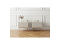 Kasha - Lot De 2 Chevets Tiroir - Pieds Or
