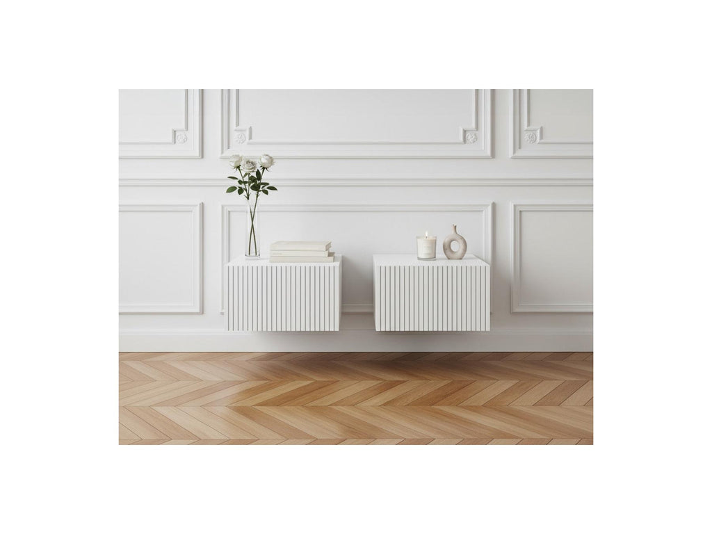 Kasha - Lot De 2 Chevets Tiroir Suspendu