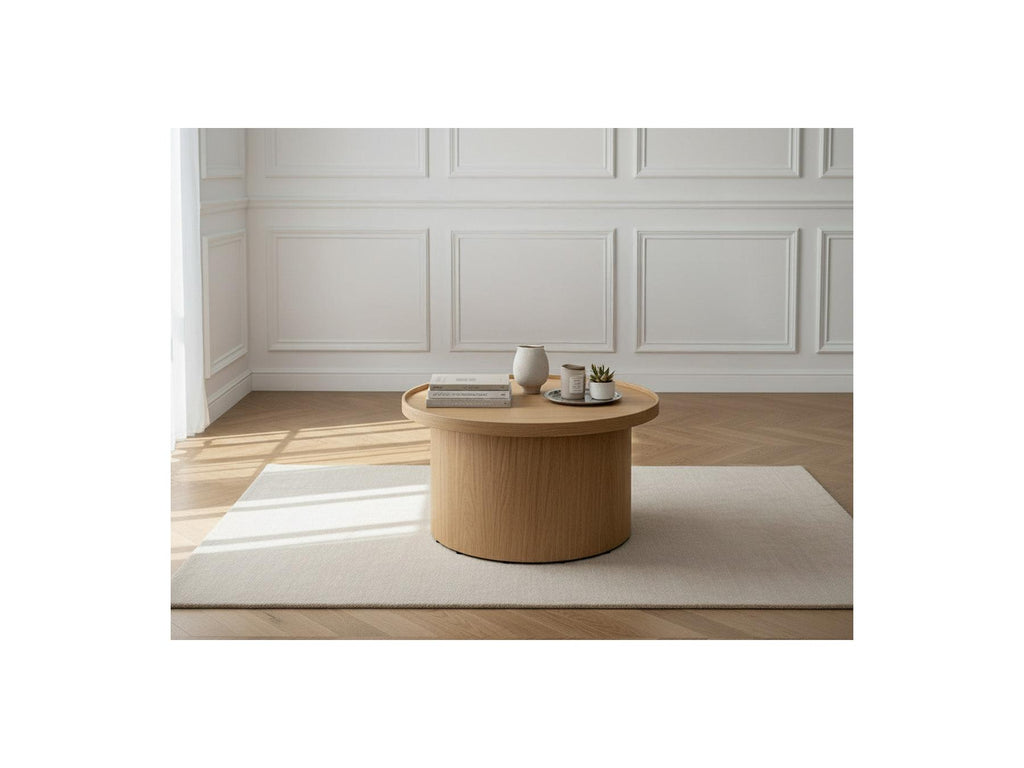 Castellane - Coffee Table - Solid Oak Veneer