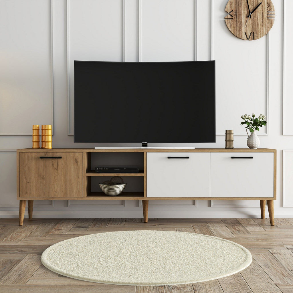 Meubles Tv Exxen - Chêne / Blanc