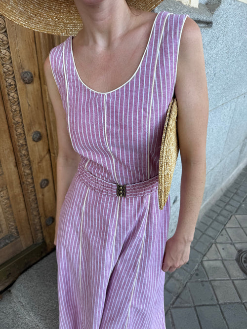 Vestido Vendôme - Rosa