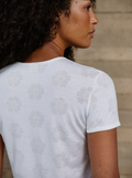 Tee-Shirt Full White Daisies