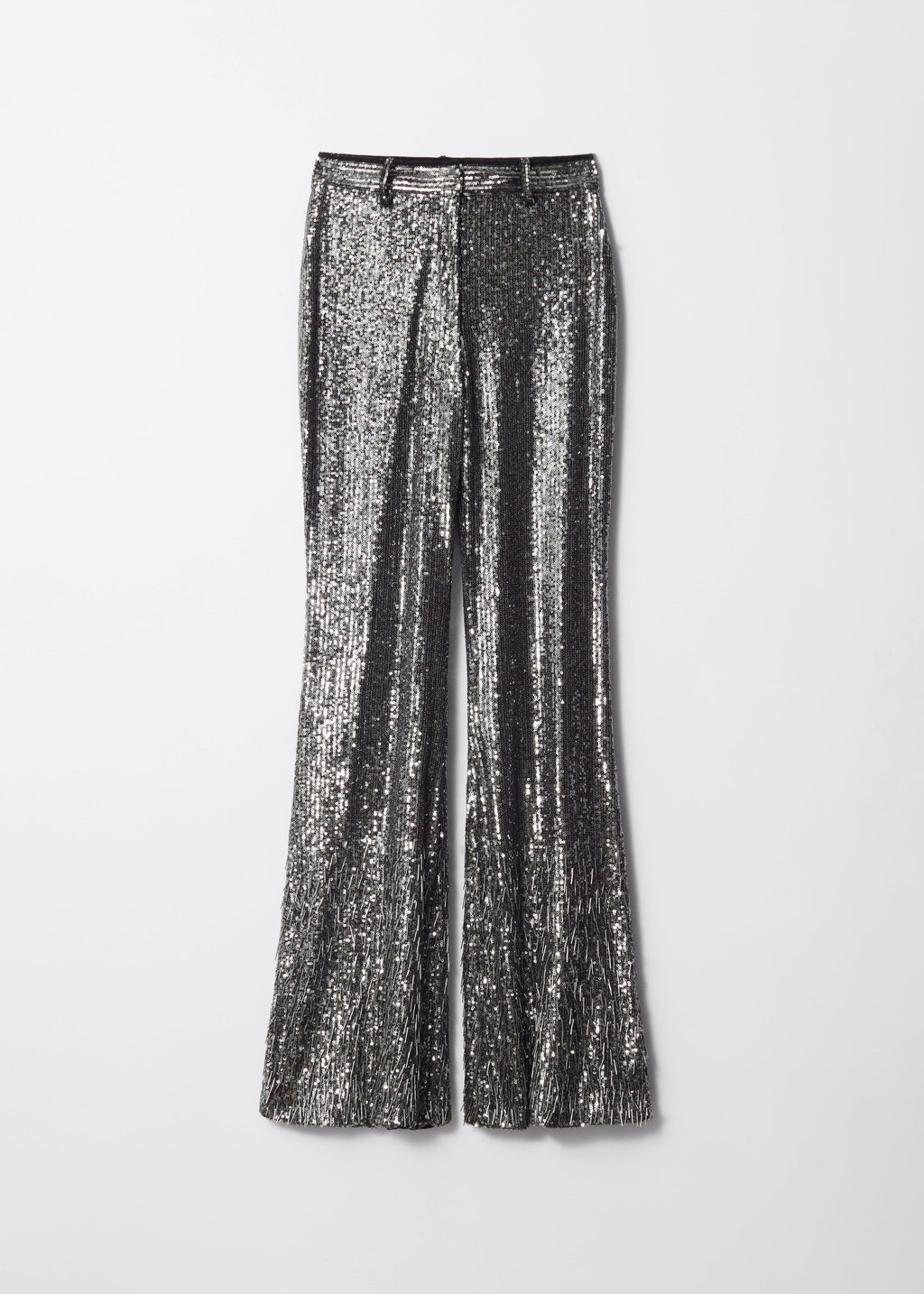 Pantalon À Sequins St Cher. - Gris