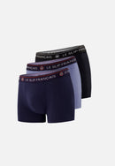 Pack Trio Boxer Tno - Marine Bleu Jean Noir