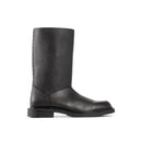 Bottes - Fendi Leather Frame  - Black