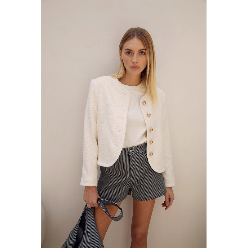 Chaqueta Le Nicomede - Crudo - Mujer