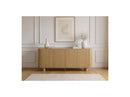 Conjunto Con Aparador + Mueble TV - Malo - Chapa De Roble Macizo