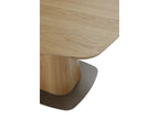 Noa - Table À Manger Carrée 120 Cm Placage Chêne