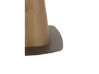 Noa - Table À Manger Carrée 120 Cm Placage Chêne