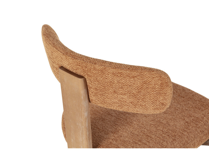 Ensemble Pablo Avec Table À Manger Ovale Placage Noyer + Chaises Tanya Tissu Texturé - Lot De 6 Chaises