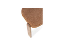 Pablo - Ensemble - Avec Table À Manger Ovale Placage Noyer + Chaises Tanya Tissu Texturé - Lot De 4 Chaises