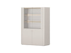 Anyra - Mueble vitrina 2 puertas Al. 138 cm