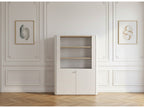 Anyra - Mueble vitrina 2 puertas Al. 138 cm