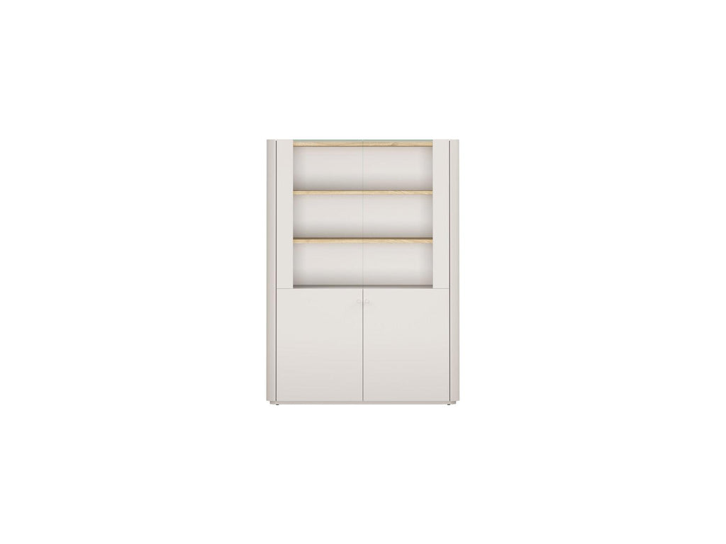 Anyra - Mueble vitrina 2 puertas Al. 138 cm