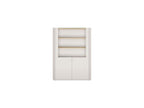 Anyra - Mueble vitrina 2 puertas Al. 138 cm