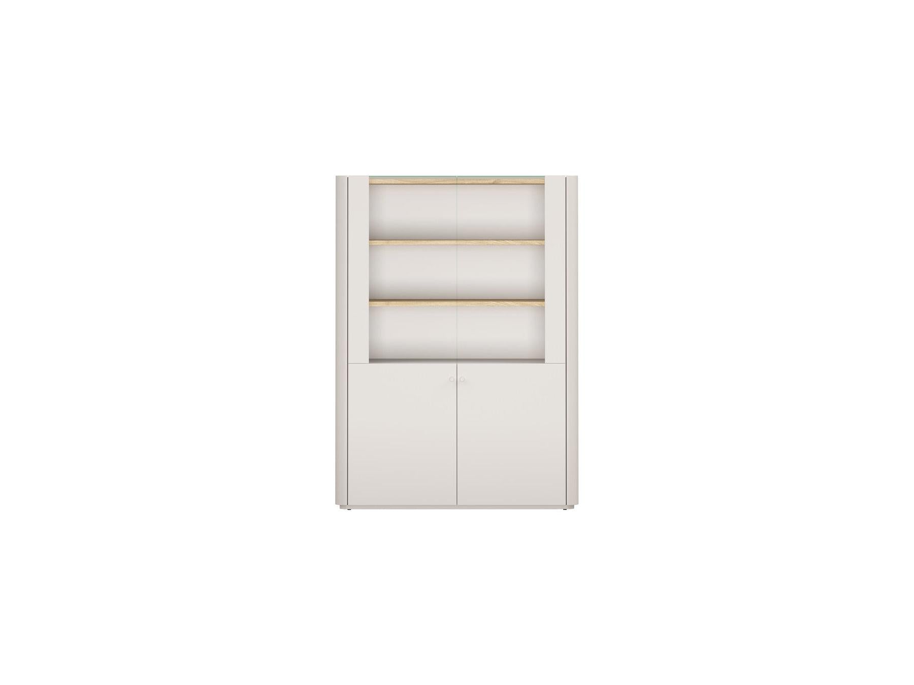 Anyra - Mueble vitrina 2 puertas Al. 138 cm