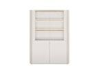 Anyra - Mueble vitrina 2 puertas Al. 138 cm