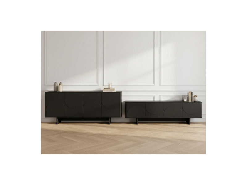 Ensemble Avec Buffet + Meuble TV - Esteban - Formes Géométriques