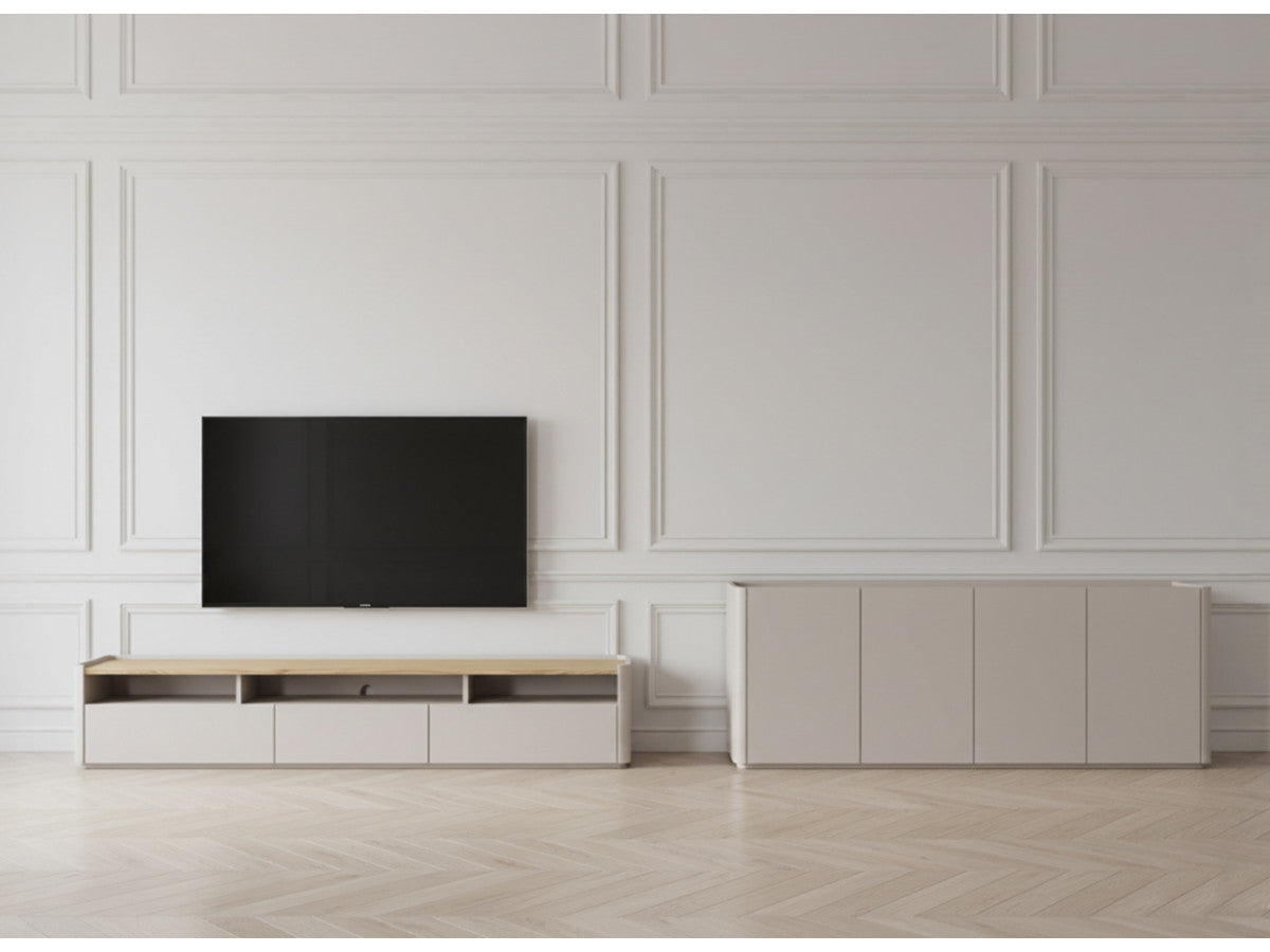 Anyra - Ensemble Avec Buffet 200 Cm + Meuble Tv 200 Cm
