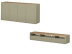 Anyra - Ensemble Avec Buffet 200 Cm + Meuble Tv 200 Cm