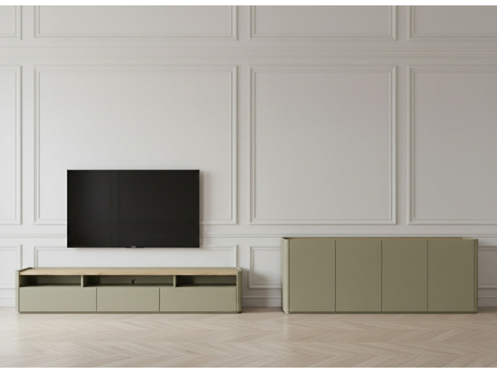 Anyra - Ensemble Avec Buffet 200 Cm + Meuble Tv 200 Cm