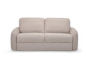 Kenan - Canapé Droit Convertible - Ouverture Express Tissu Bouclette