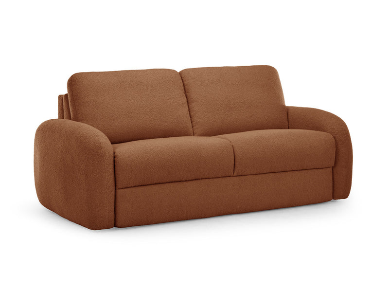 Kenan - Canapé Droit Convertible - Ouverture Express Tissu Bouclette