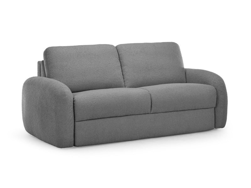 Kenan - Canapé Droit Convertible - Ouverture Express Tissu Bouclette