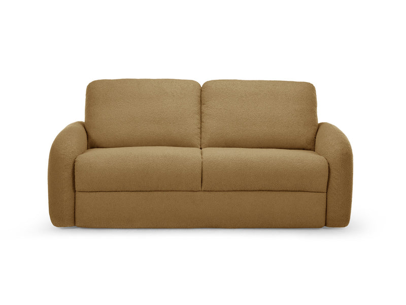 Kenan - Canapé Droit Convertible - Ouverture Express Tissu Bouclette