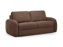 Kenan - Canapé Droit Convertible - Ouverture Express Tissu Bouclette