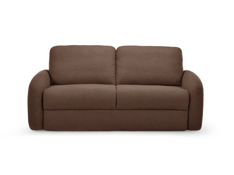 Kenan - Canapé Droit Convertible - Ouverture Express Tissu Bouclette
