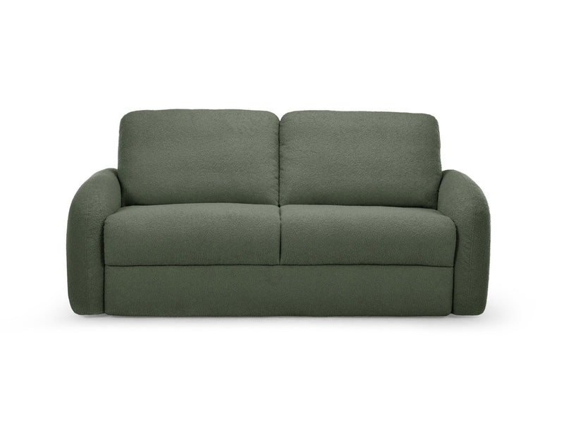 Kenan - Canapé Droit Convertible - Ouverture Express Tissu Bouclette