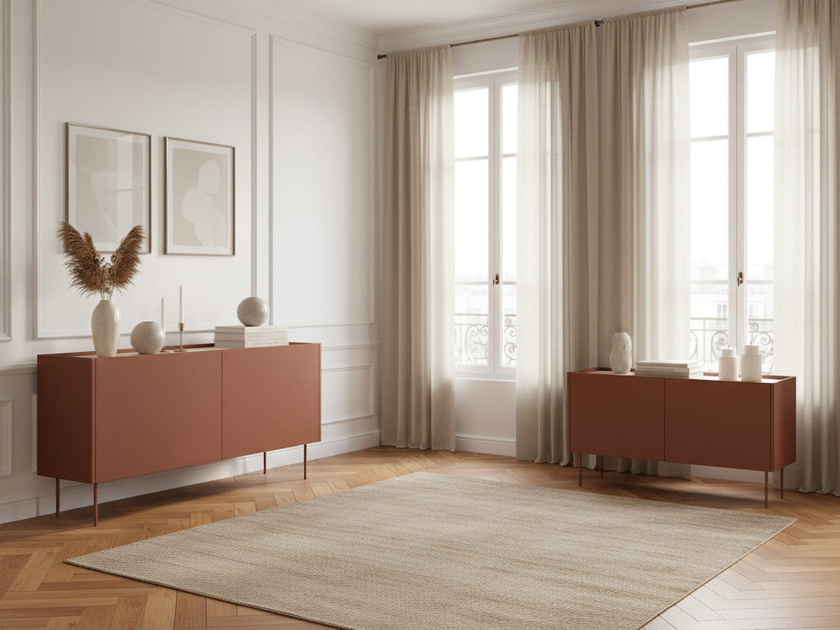Atlas - Ensemble Avec Buffet 120 Cm + Meuble Tv 120 Cm