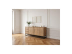 Bergerac - Buffet 3 Portes 190 Cm Bois Massif De Manguier