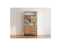 Bergerac - Bibliothèque H.190 Cm Bois Massif De Manguier