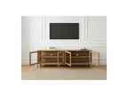 Carmen - 4-Door TV Unit - Solid Oak Veneer