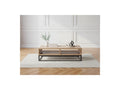 Bergerac - Coffee Table with 2 Compartments 110 cm Solid Mango Wood