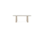 Sasha - Oval Dining Table - Beige