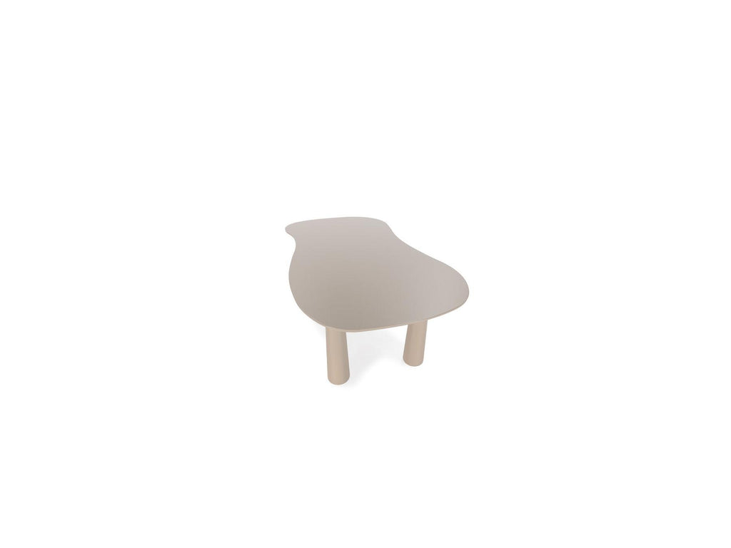 Sasha - Set - With Beige Oval Dining Table + Mila Textured Fabric Chairs - Set of 6 Chairs