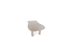 Sasha - Set - With Beige Oval Dining Table + Mila Textured Fabric Chairs - Set of 6 Chairs