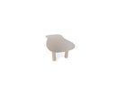Sasha - Set - With Beige Oval Dining Table + Mila Textured Fabric Chairs - Set of 4 Chairs