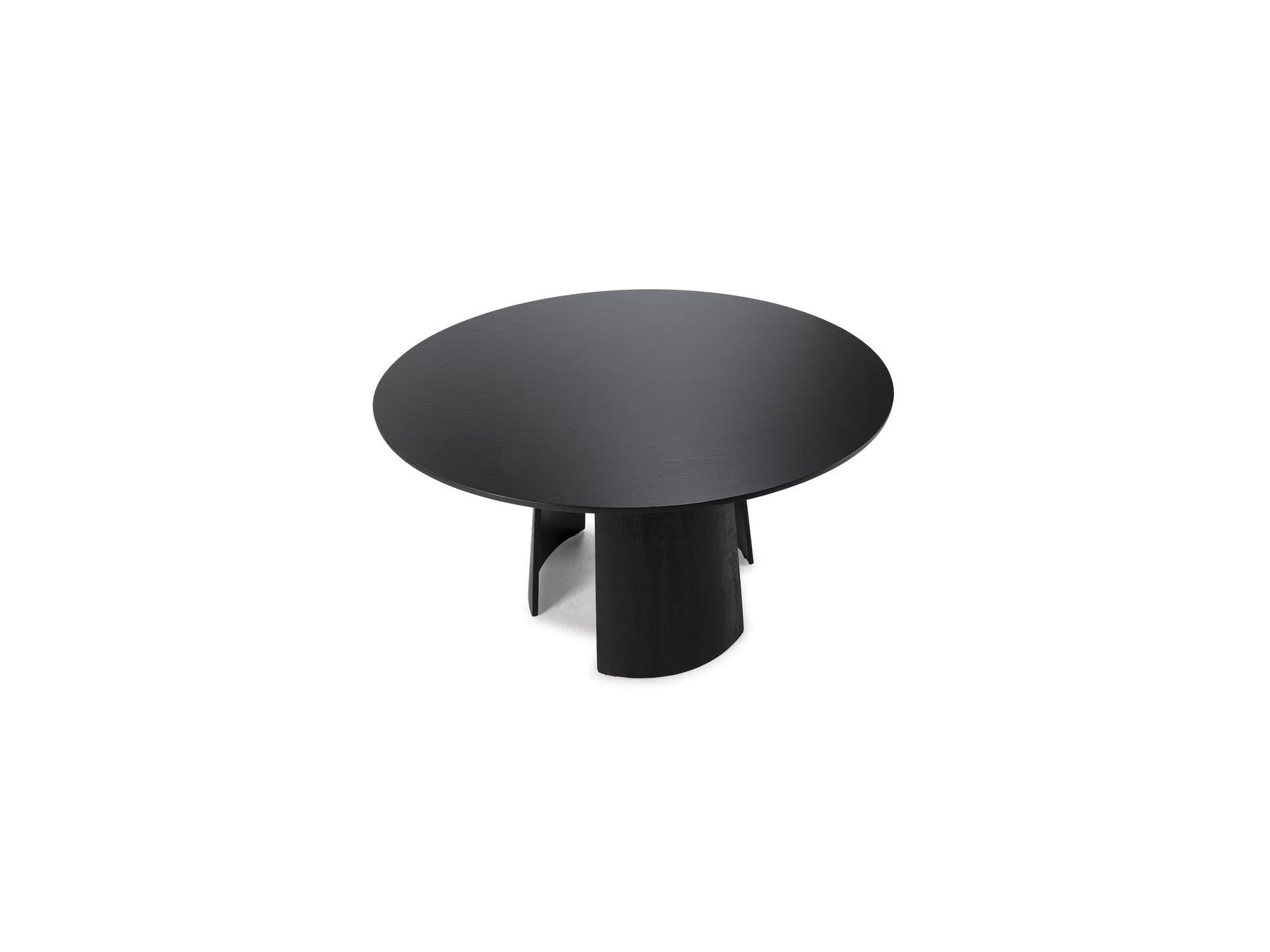 Gaston - Mesa de comedor redonda - Chapa de roble