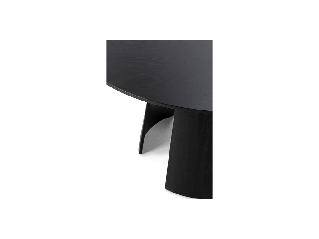 Gaston - Mesa de comedor redonda - Chapa de roble