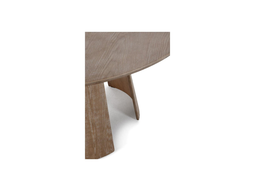 Gaston - Mesa de comedor redonda - Chapa de roble