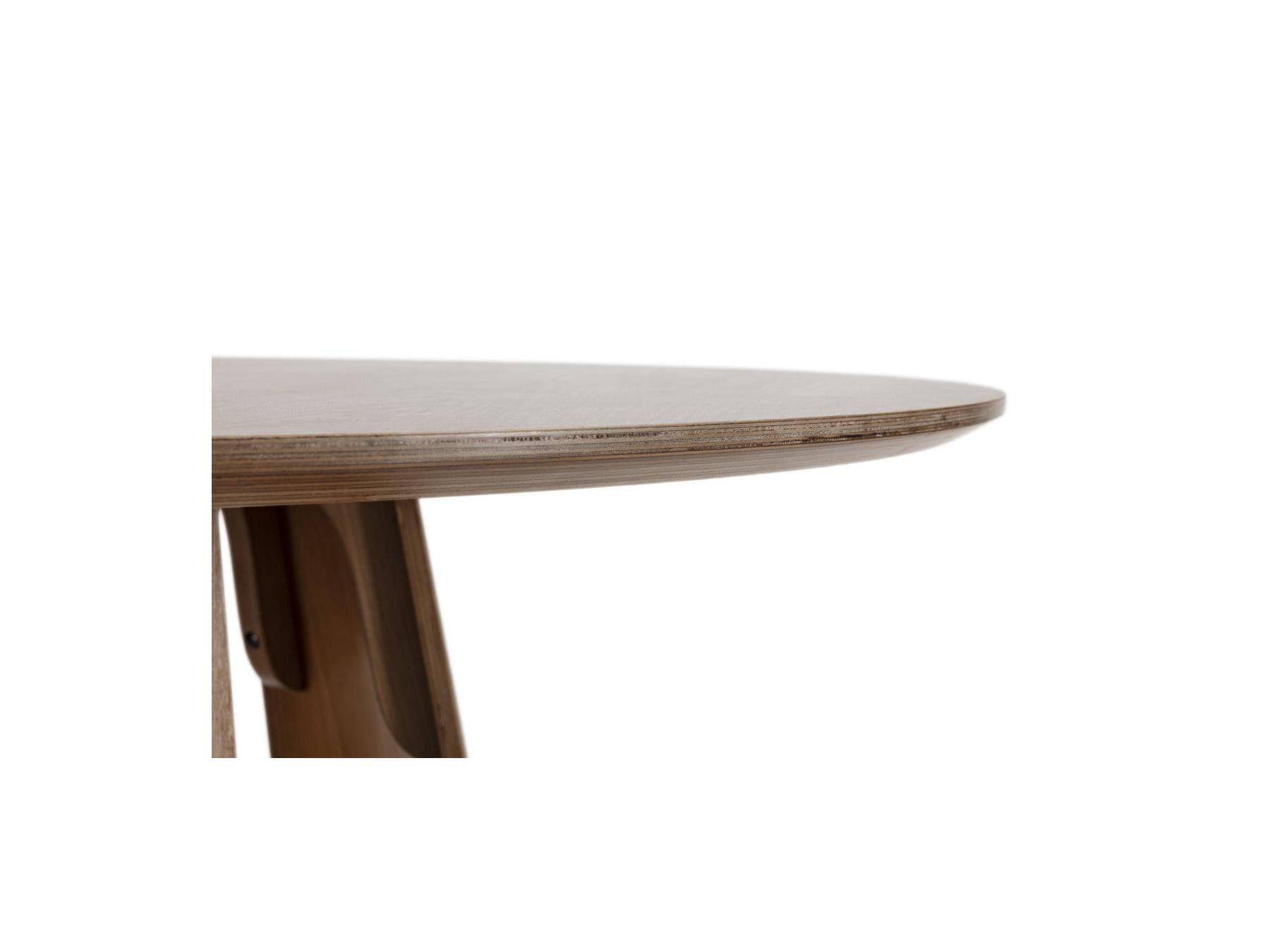 Gaston - Mesa de comedor redonda - Chapa de roble