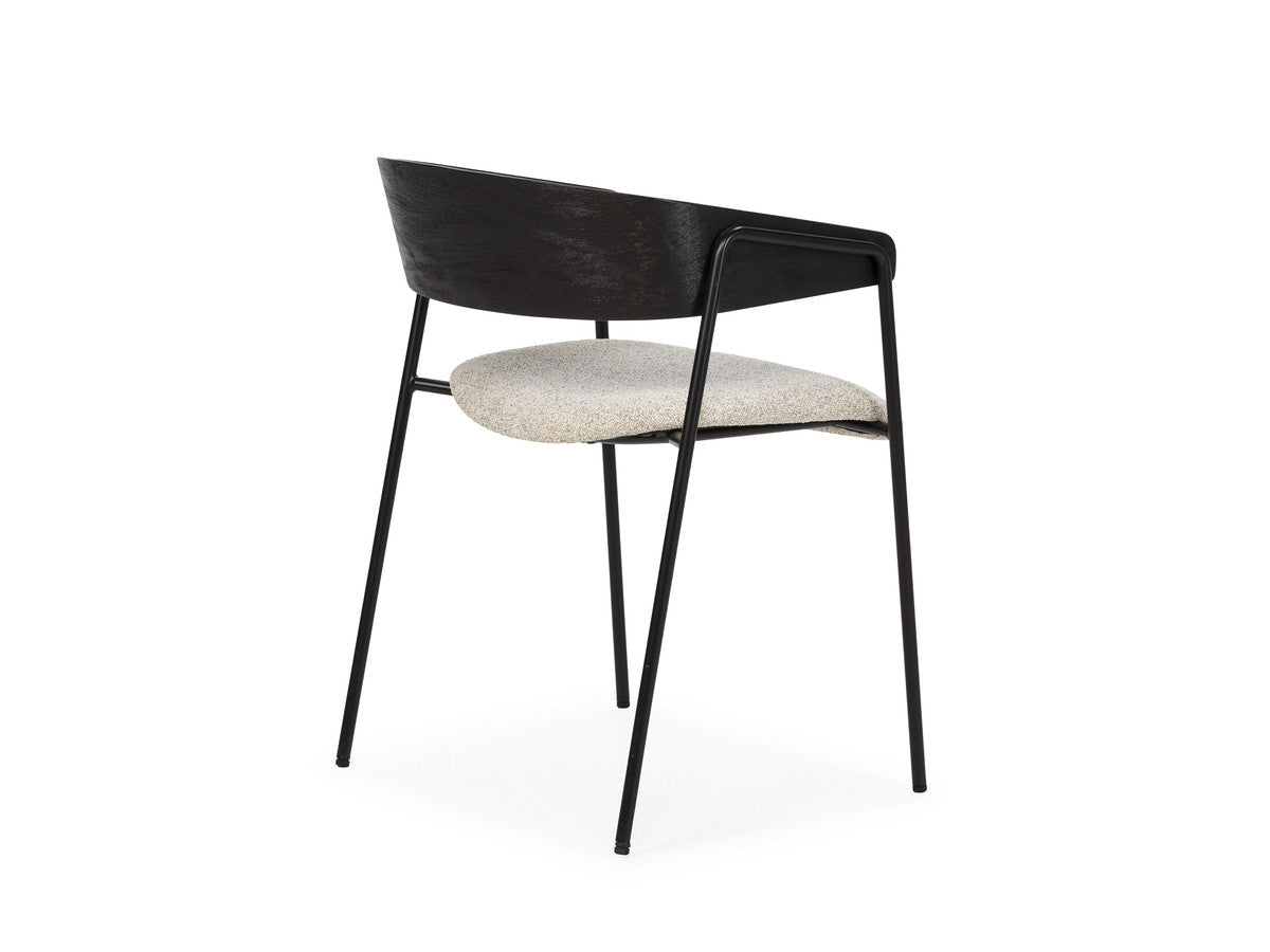 Soren - Lot De 2 Chaises - Tissu Texturé