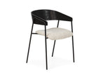 Soren - Lot De 2 Chaises - Tissu Texturé