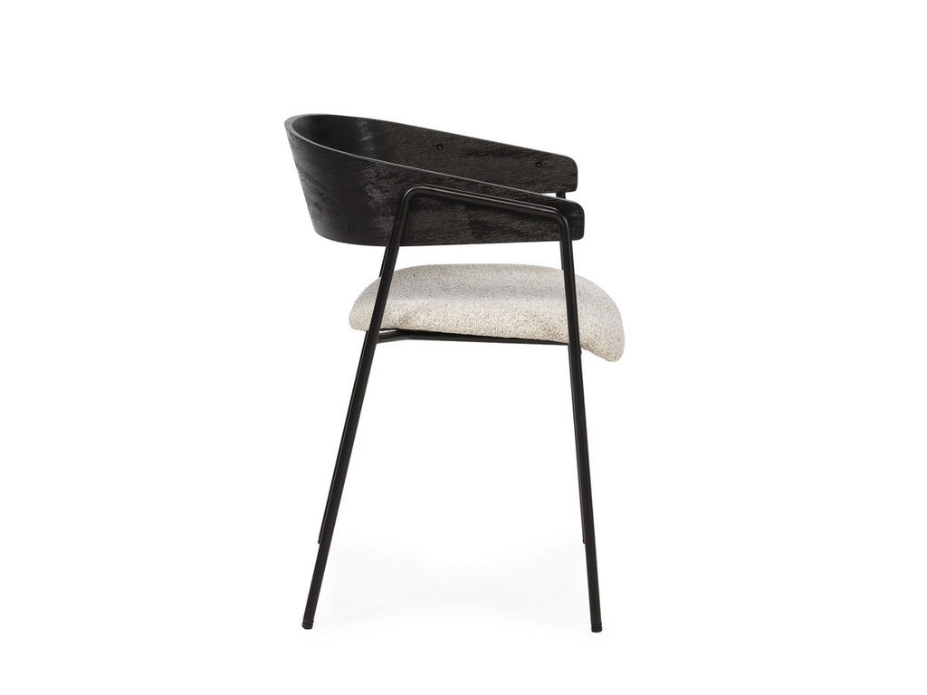 Soren - Lot De 2 Chaises - Tissu Texturé