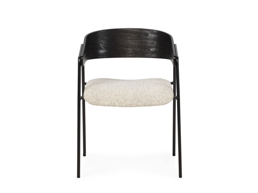 Soren - Lot De 2 Chaises - Tissu Texturé